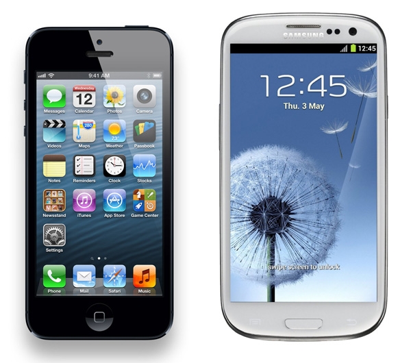 Samsung Galaxy S3 Vs Iphone 5 Vs Htc One X