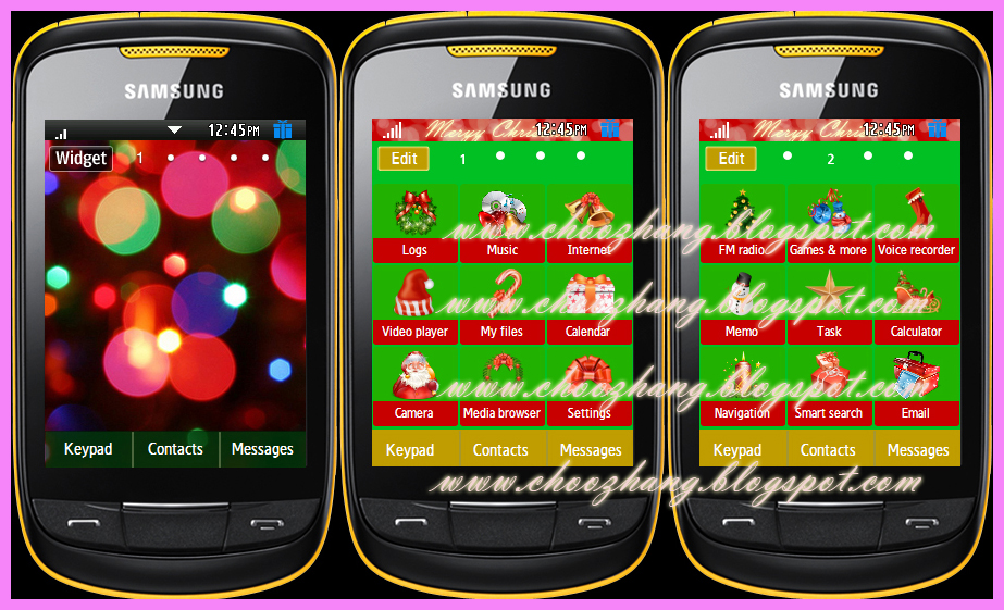 Samsung Mobile Themes Free Download Corby S3850