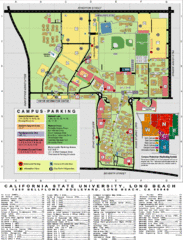 San Diego State University Campus Map