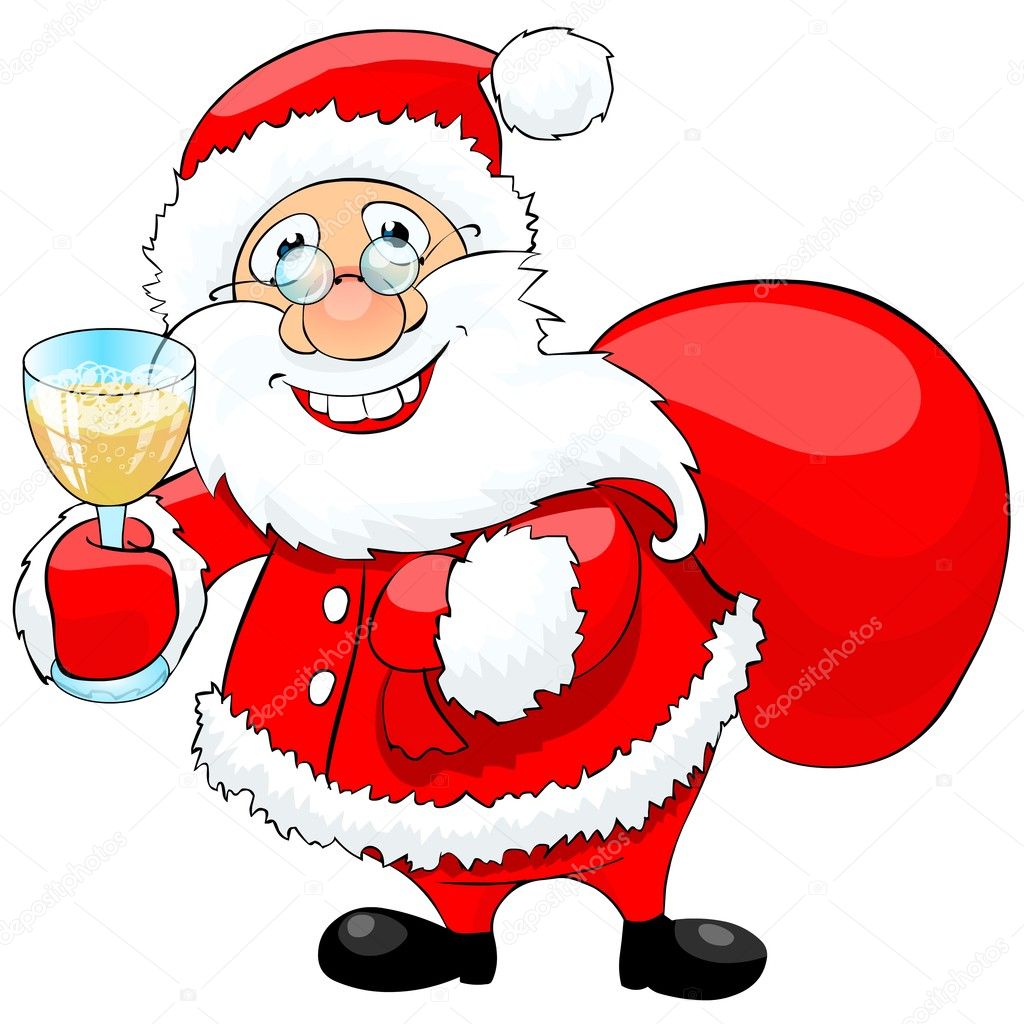 Santa Claus Cartoon Pictures