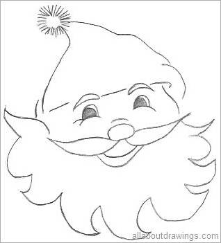 Santa Claus Images For Drawing