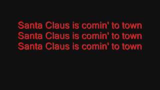 Santa Claus Is Coming To Town Lyrics Jackson 5
