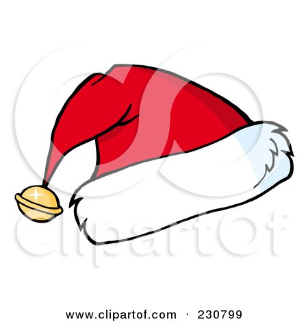 Santa Hat Clipart Transparent Background