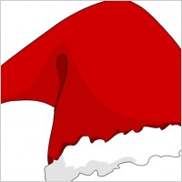 Santa Hat Vector Art