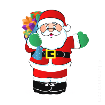 Santa Sleigh Pictures Clip Art