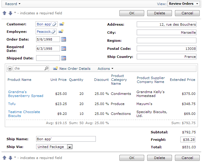 Search Html Table