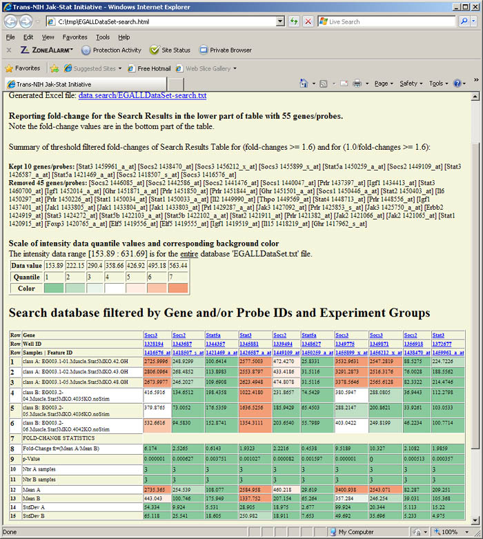 Search Html Table