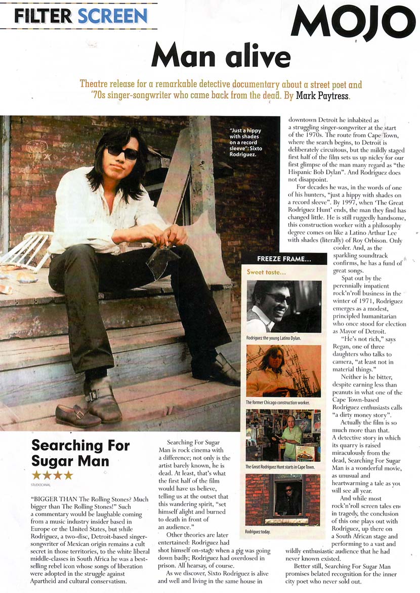 Searching For Sugar Man Movie Review