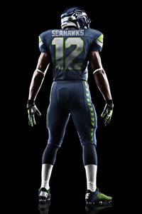 Seattle Seahawks New Uniforms 2009