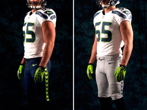 Seattle Seahawks New Uniforms 2011