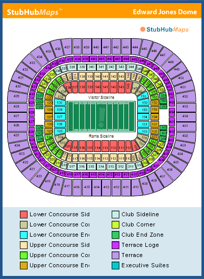 Seattle Seahawks Stadium Seating Rows