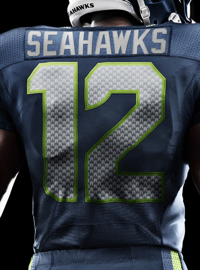 Seattle Seahawks Uniforms 2012