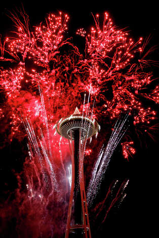 Seattle Space Needle Fireworks Music