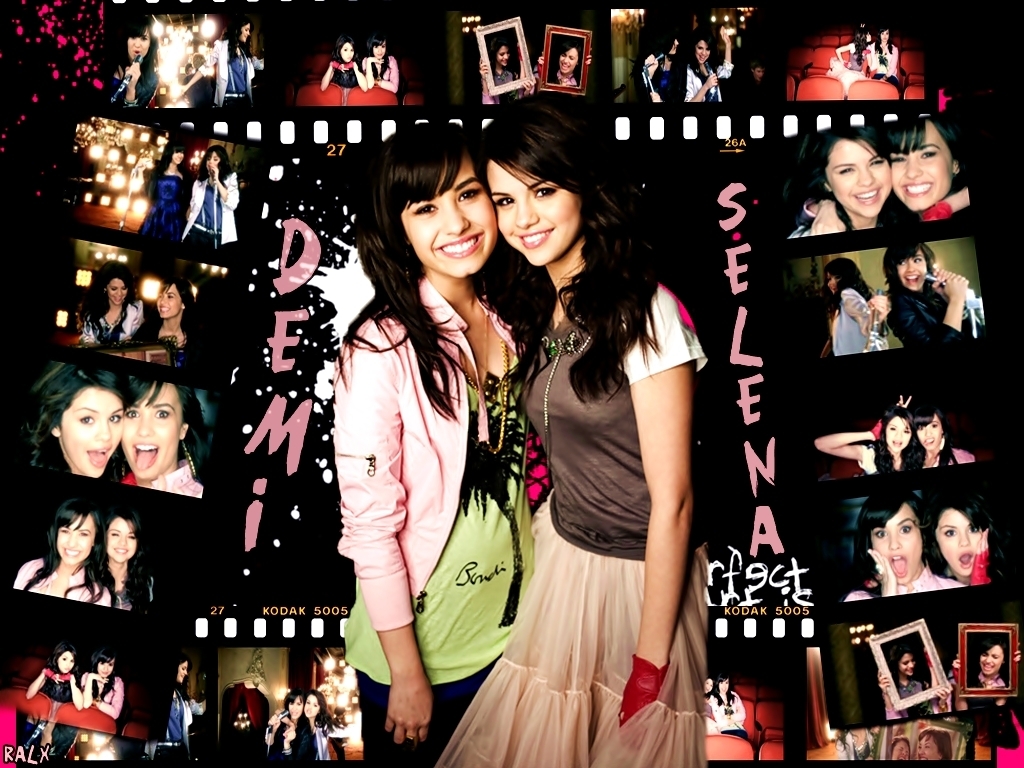 Selena Gomez And Demi Lovato Wallpaper