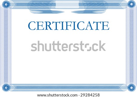 Shares Certificate Template