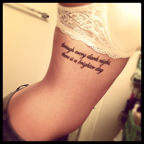 Short Family Quotes Tattoos