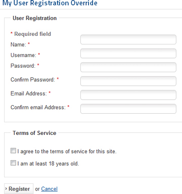 Sign Up Form Template Html