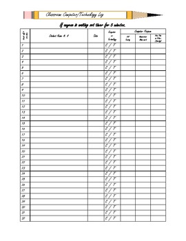 Sign Up Sheet Template Free Download