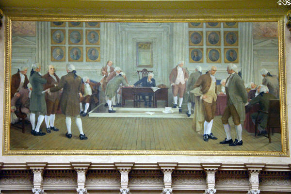 Signing Of The Constitution Painting