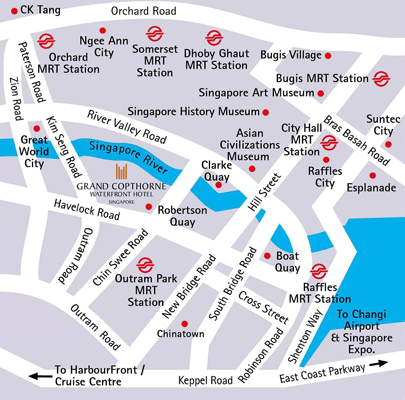Singapore Changi Airport Map
