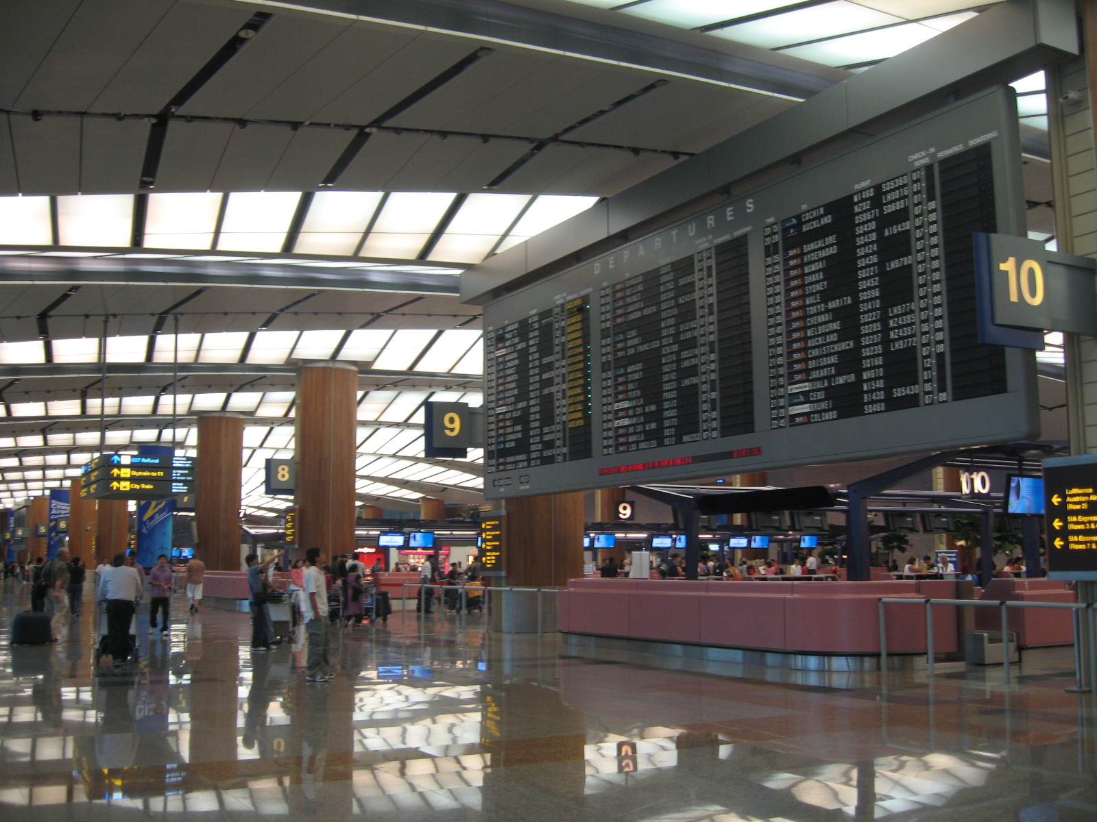 Singapore Changi Airport Terminal 2 Map