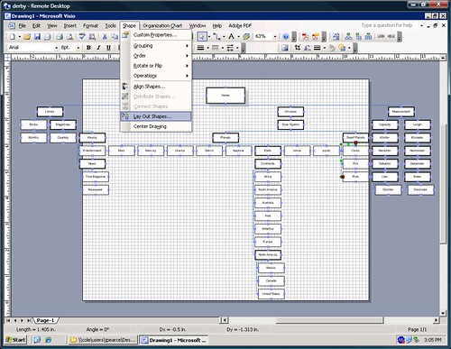 Site Map Template Visio