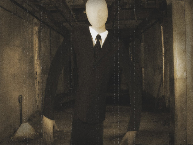 Slender Man Facebook Cover