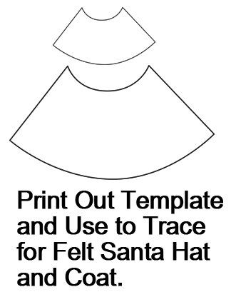 Small Santa Hat Template