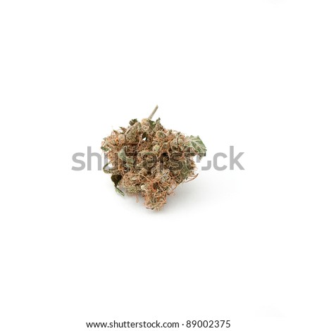 Smoking Male Cannabis Buds