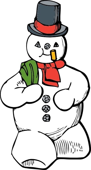 Snowman Images Free Clip Art