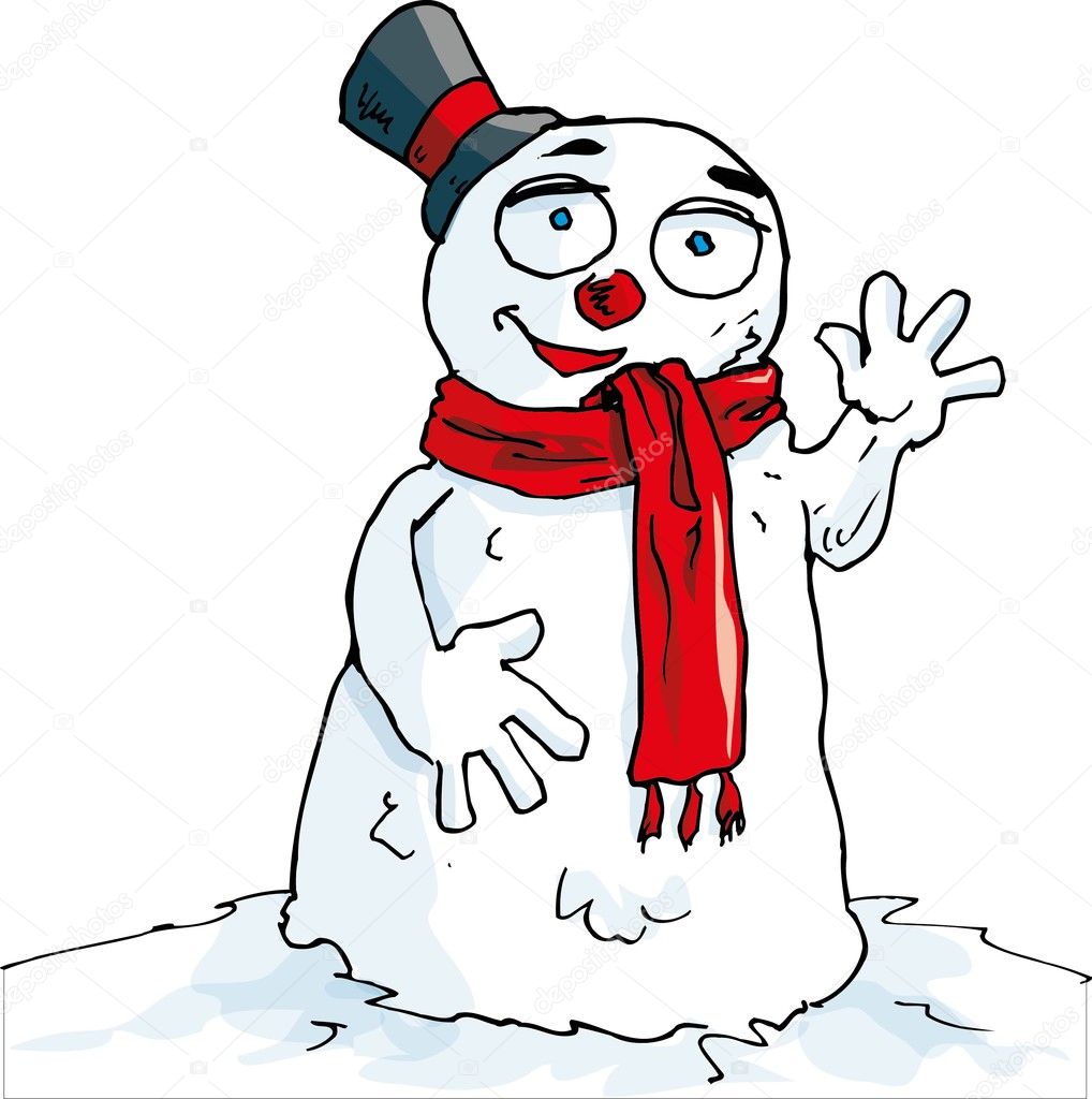 Snowman Pictures Cartoon