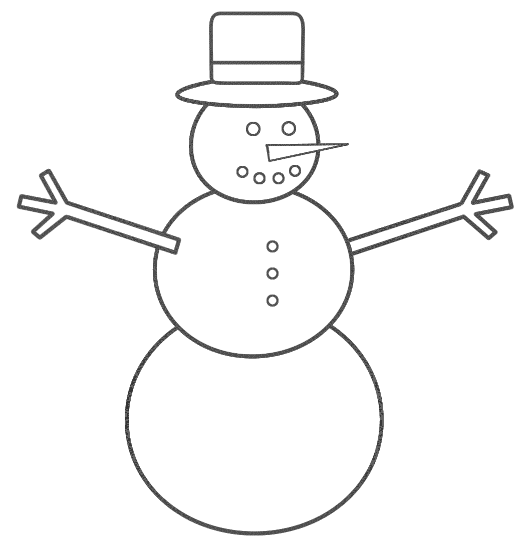 Snowman Pictures To Print Images
