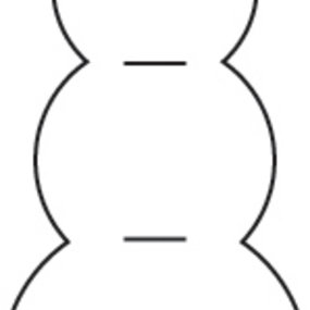 Snowman Template Printable For Kids