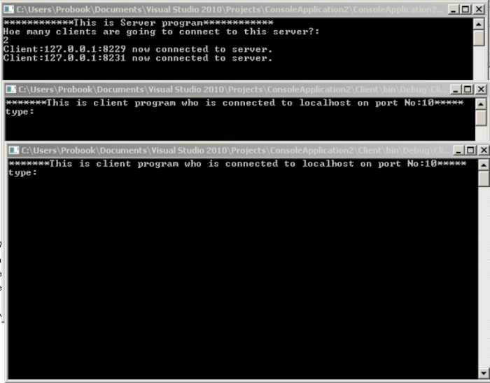 Socket Programming In C Example Client Server