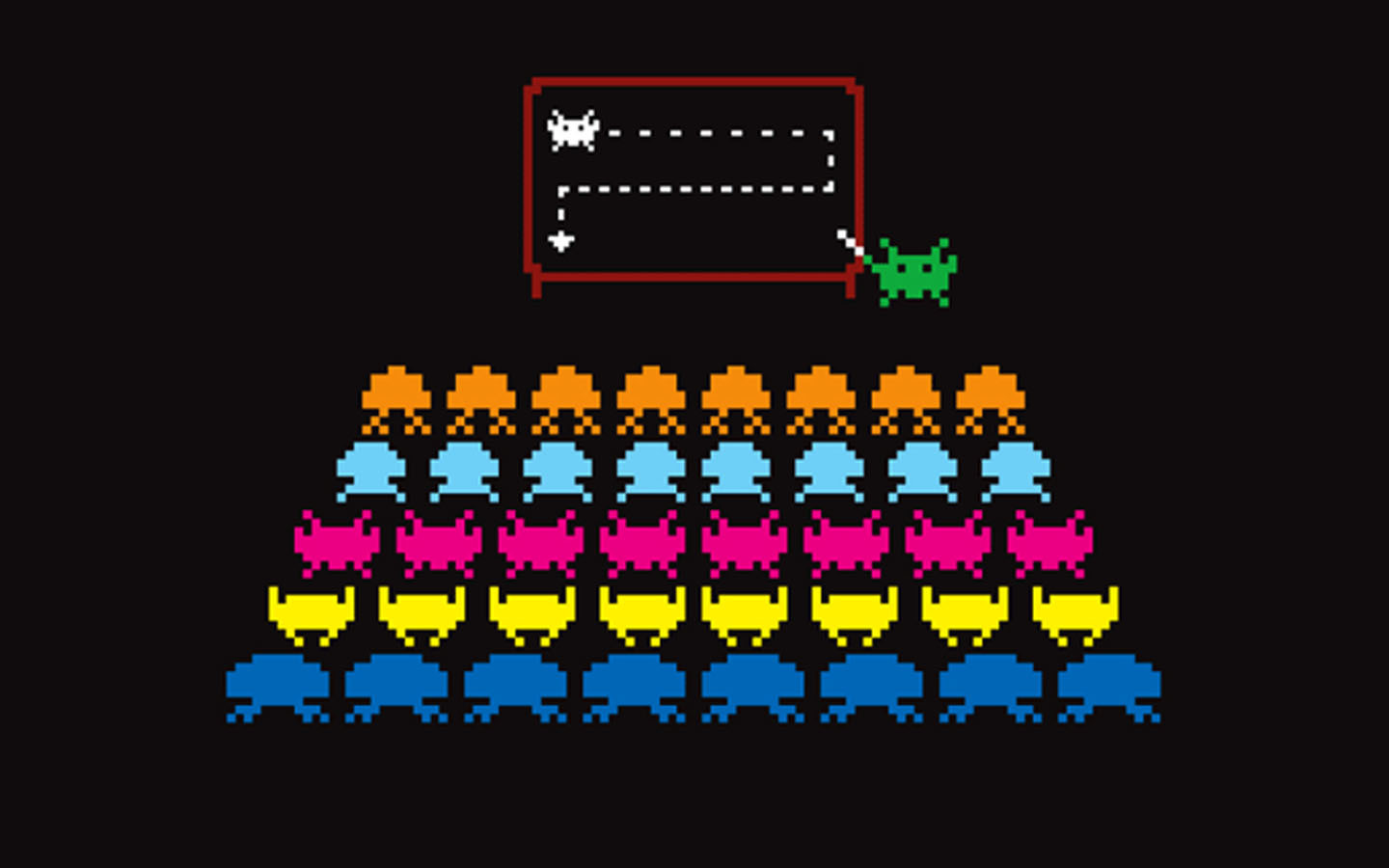 Space Invaders Wallpaper For Walls