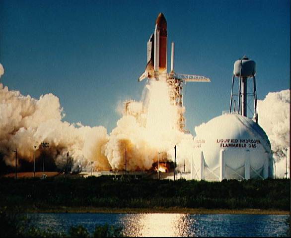 Space Shuttle Challenger Explosion 1986