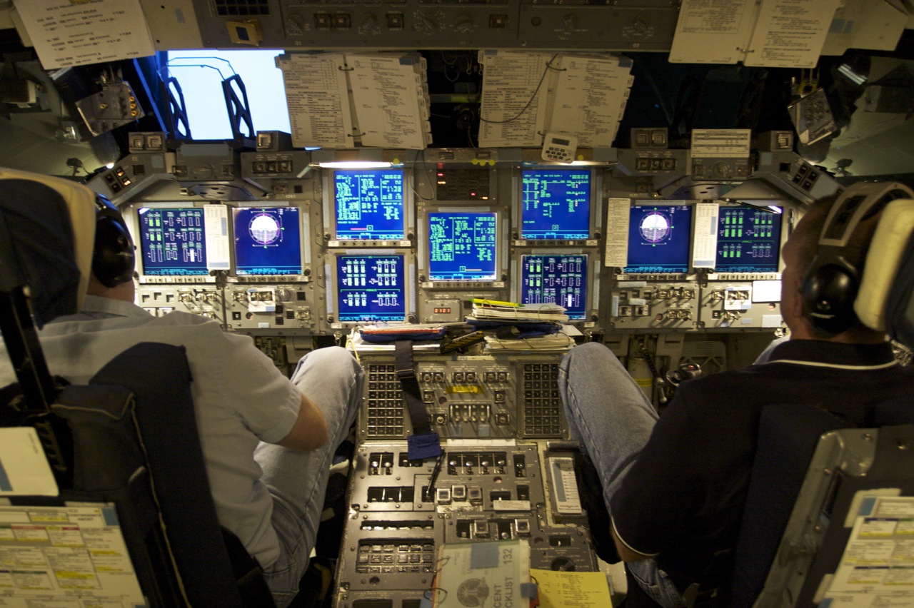 Space Shuttle Cockpit Launch