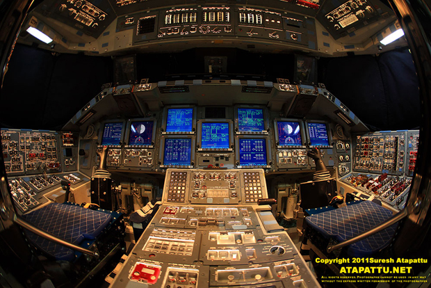 Space Shuttle Cockpit View