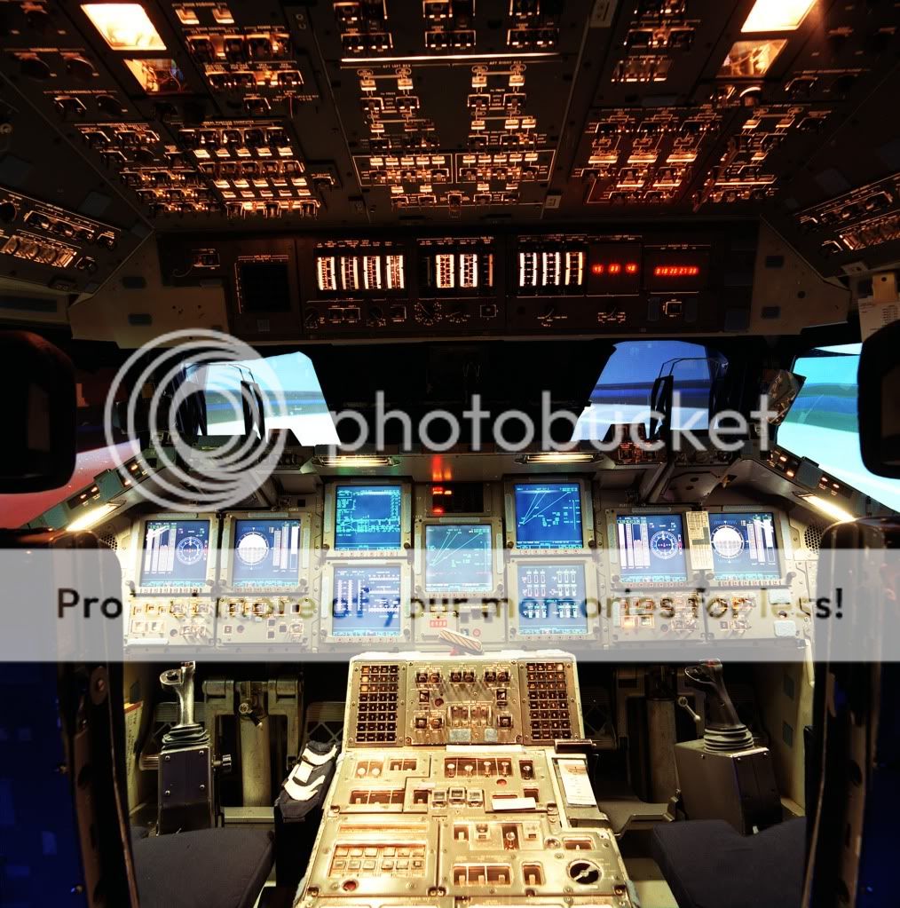 Space Shuttle Cockpit View
