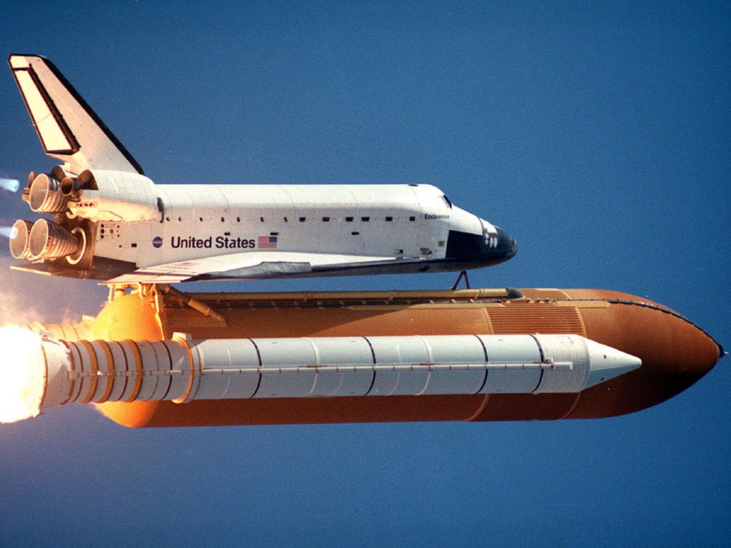 Space Shuttle Endeavour Weight