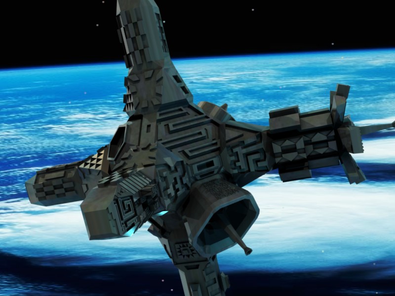 Space Station 3d Model