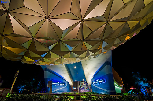 Spaceship Earth Ride Layout