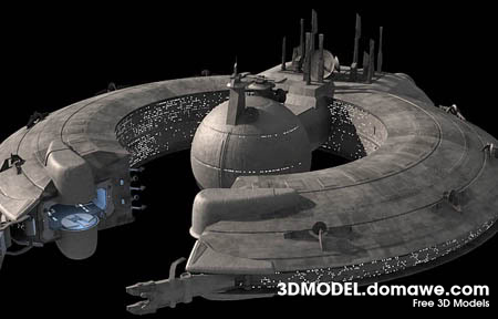 Spaceship Interior 3d Model Free