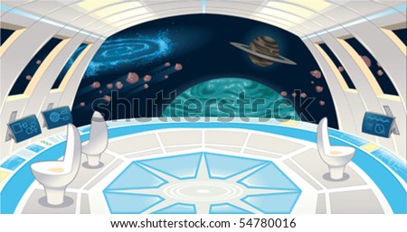Spaceship Interior Set