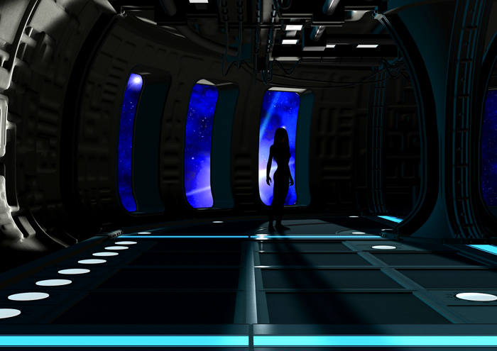Spaceship Interior Set