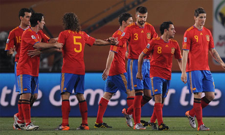 Spain Football Team Players Names 2012