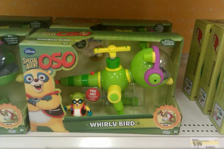 Special Agent Oso Toys Disney Store
