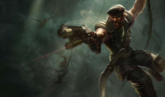 Special Forces Gangplank Splash Art