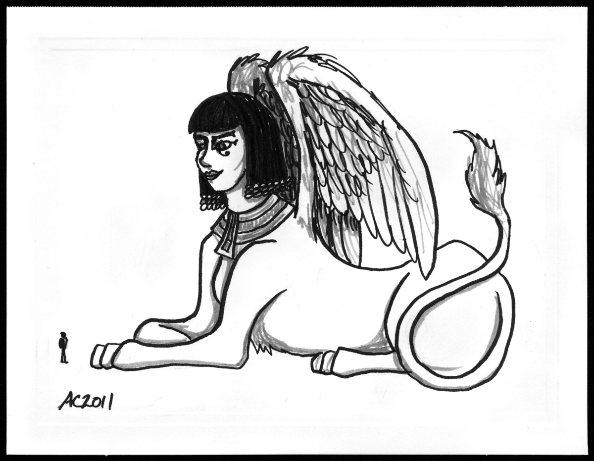 Sphinx Cartoon