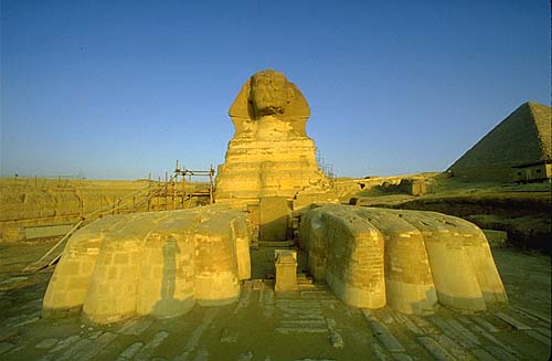 Sphinx Egypt Map